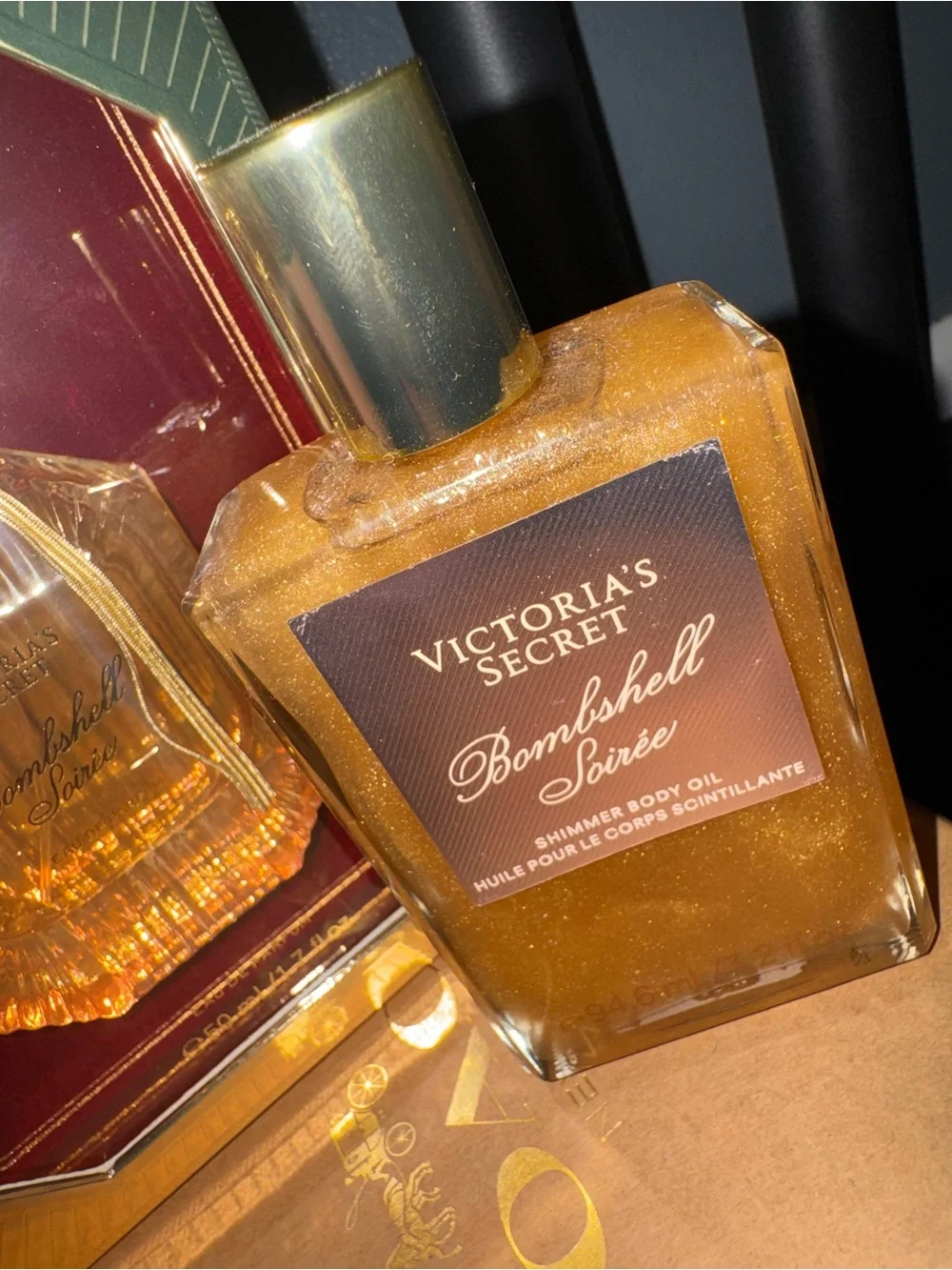Victoria's Secret Bombshell Soirée Shimmer Body Gift set